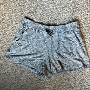 Athleta Gray Athletic Shorts-L